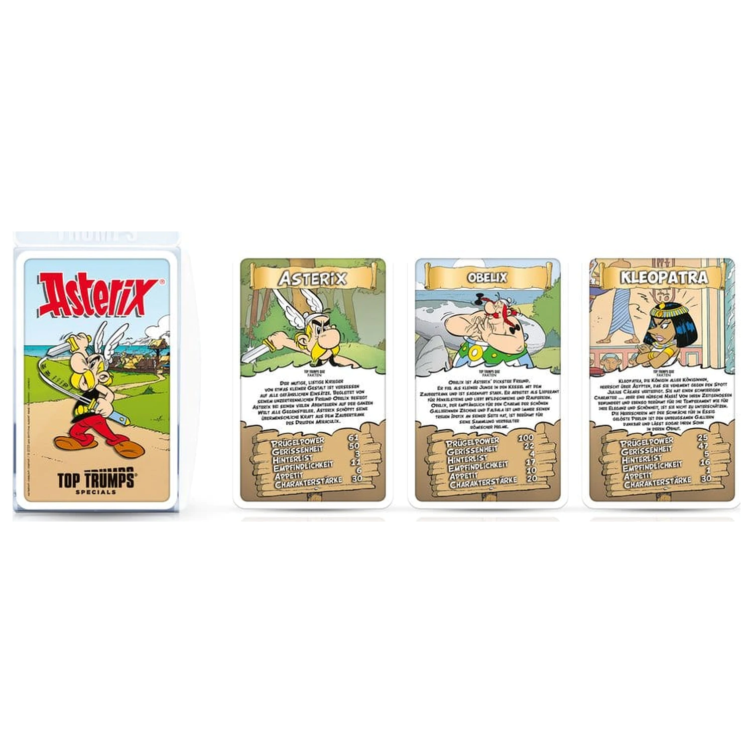 Asterix Card Game Top Trumps *German Version* fotografija proizvoda