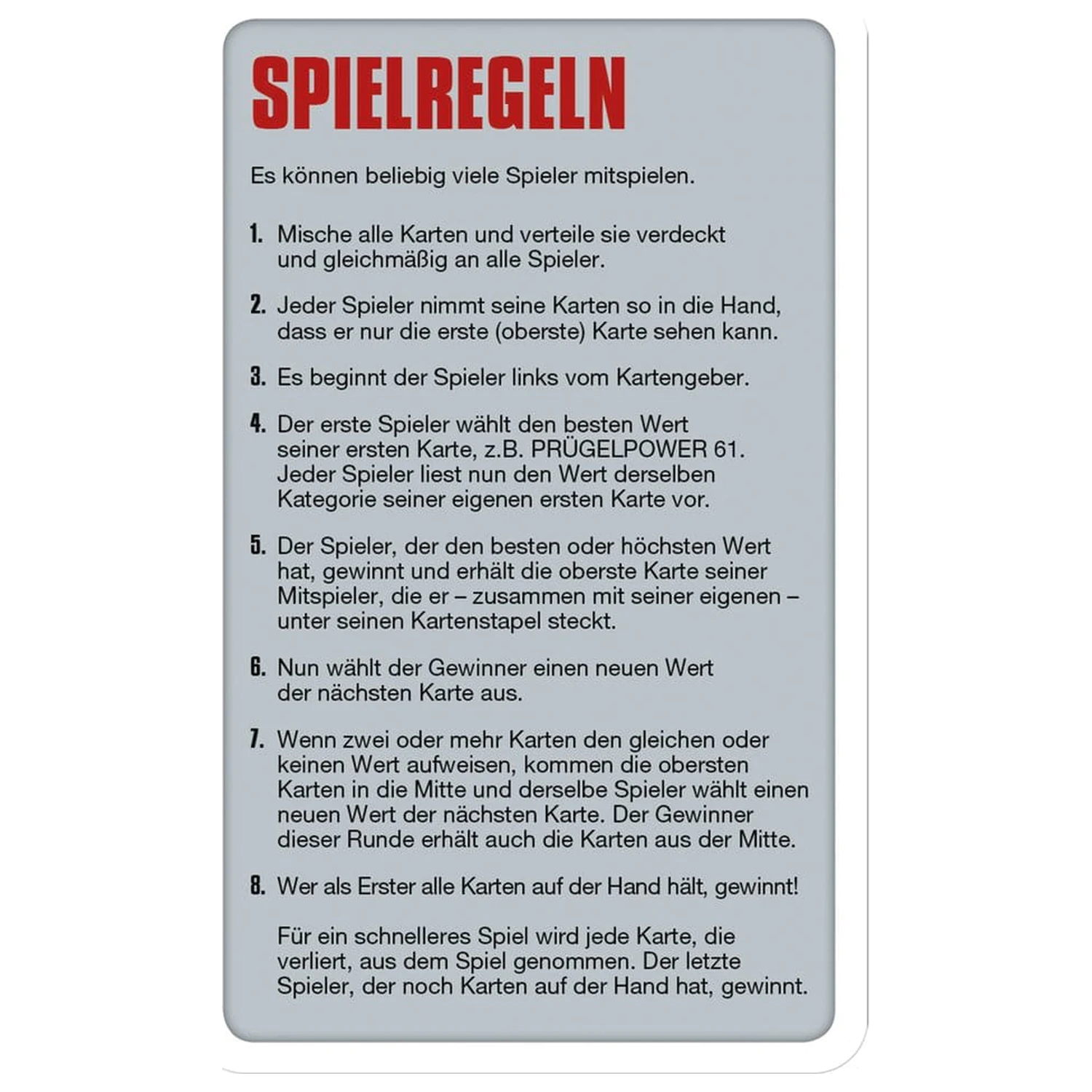 Asterix Card Game Top Trumps *German Version* fotografija proizvoda