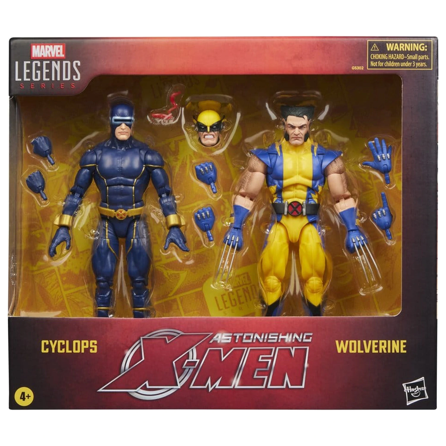 Astonishing X-Men Marvel Legends akcijske figure pakiranje od 2 komada Cyclops & Wolverine 15 cm fotografija proizvoda