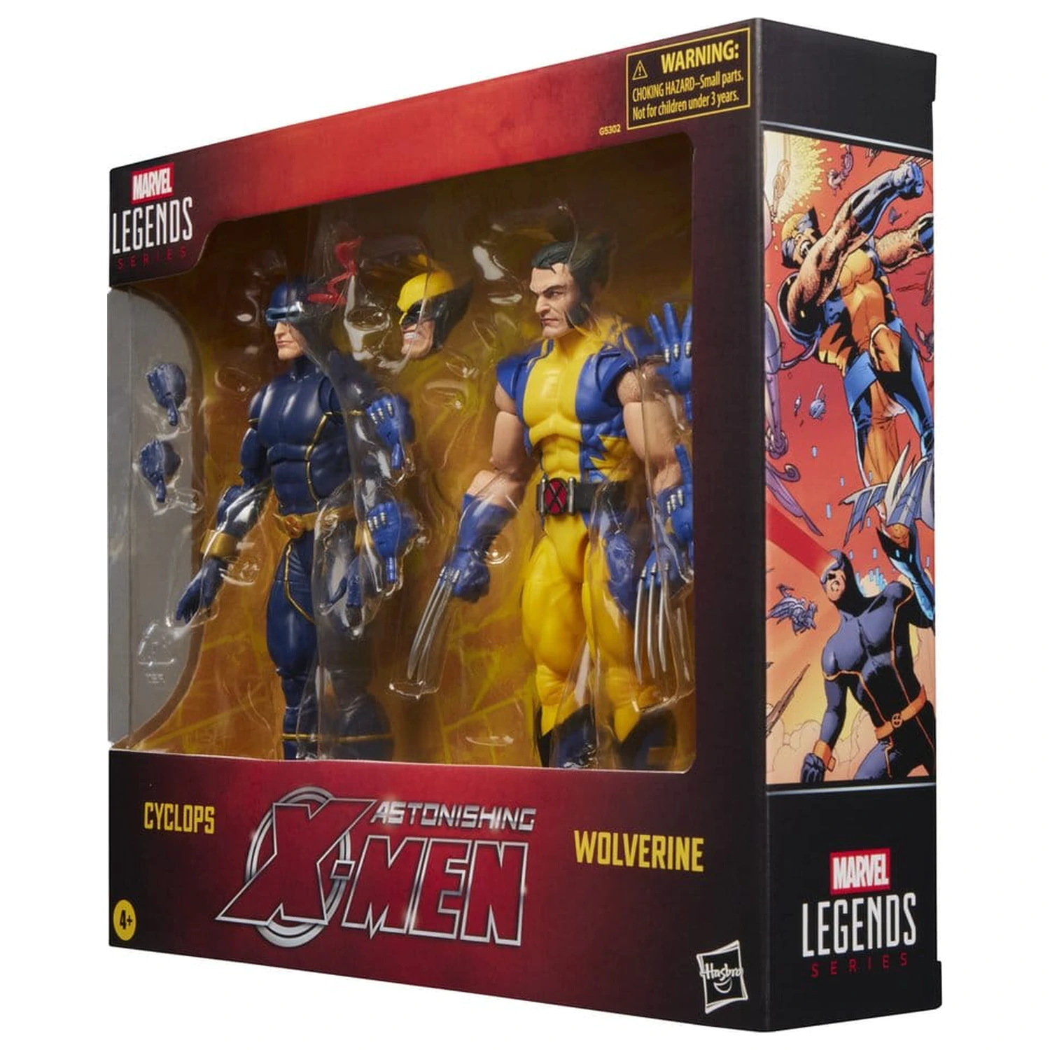 Astonishing X-Men Marvel Legends akcijske figure pakiranje od 2 komada Cyclops & Wolverine 15 cm fotografija proizvoda