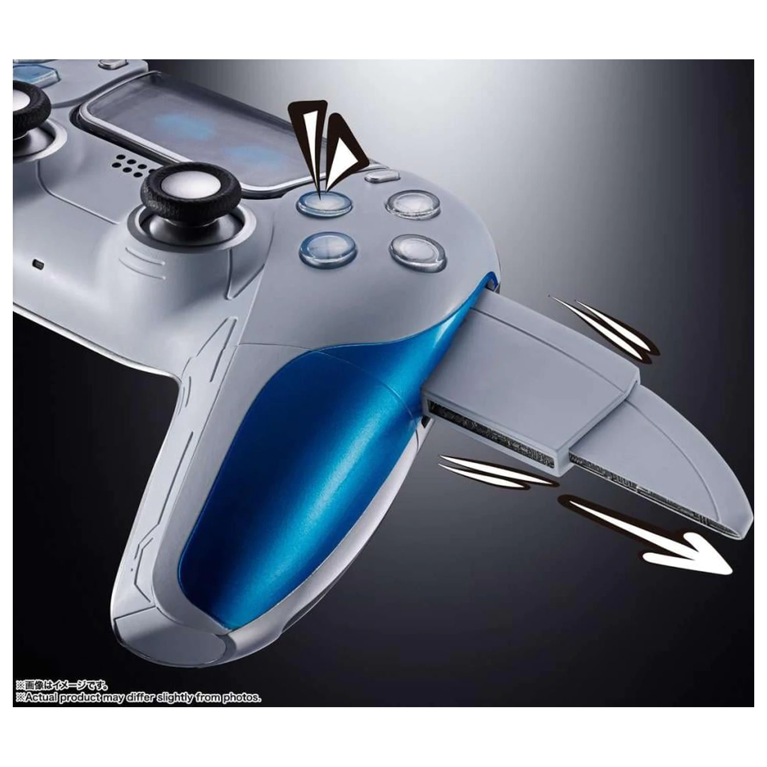 ASTRO BOT Astro Bot & Dual Speeder figura Chogokin 16 cm fotografija proizvoda