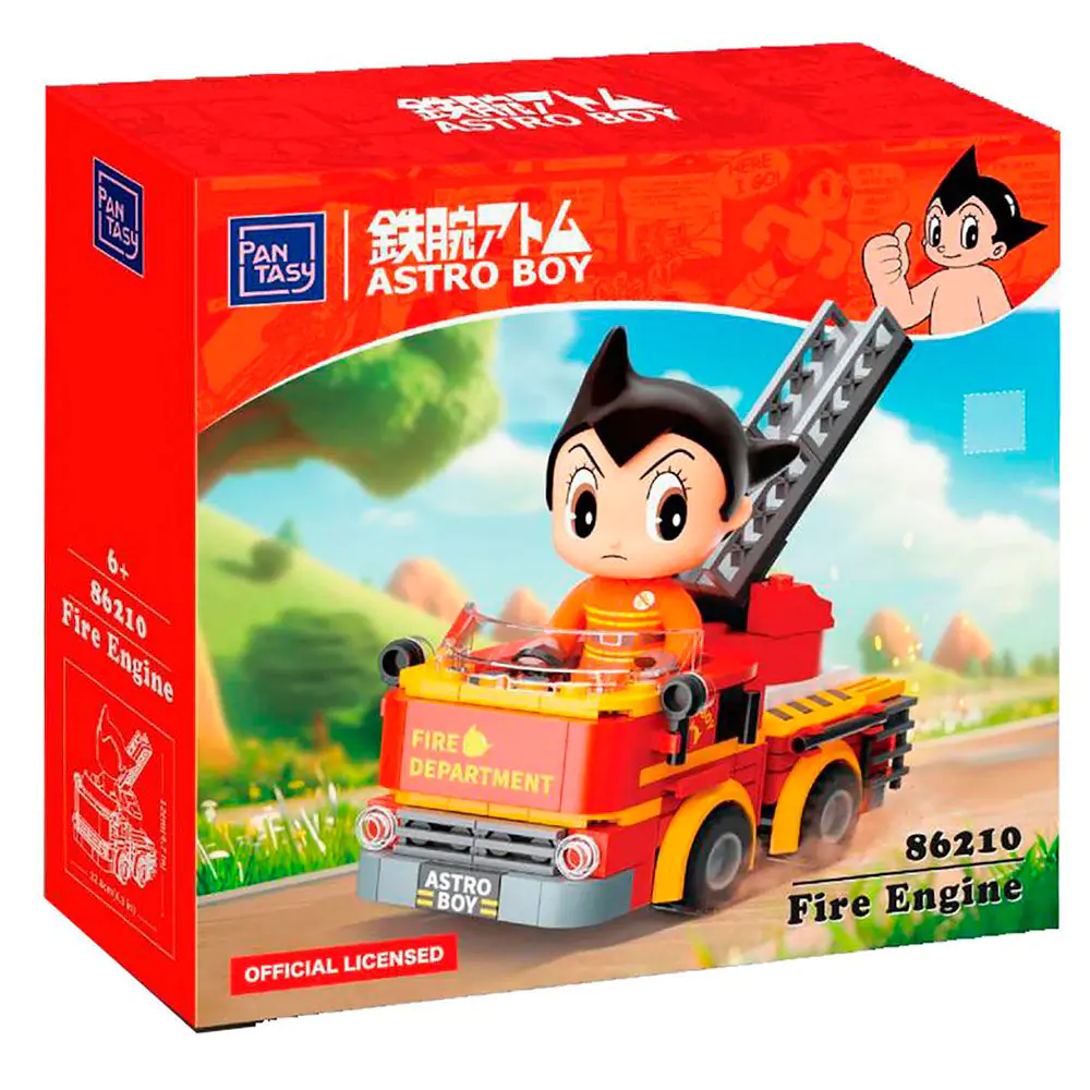 Astro Boy Vatrogasni kamion Astro Boy Konstrukcijski set 184 kom fotografija proizvoda