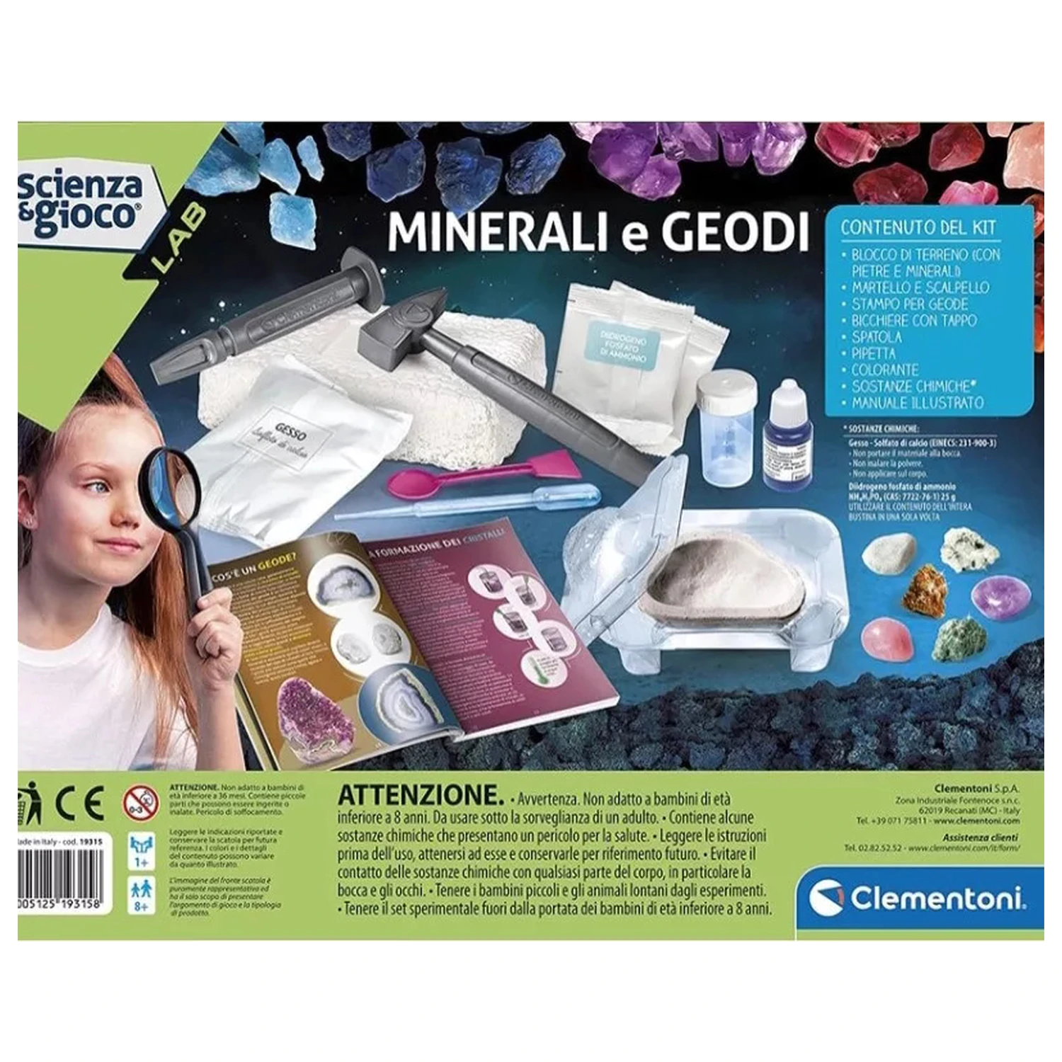 Minerals and Geodes Znanstveni edukativni set fotografija proizvoda
