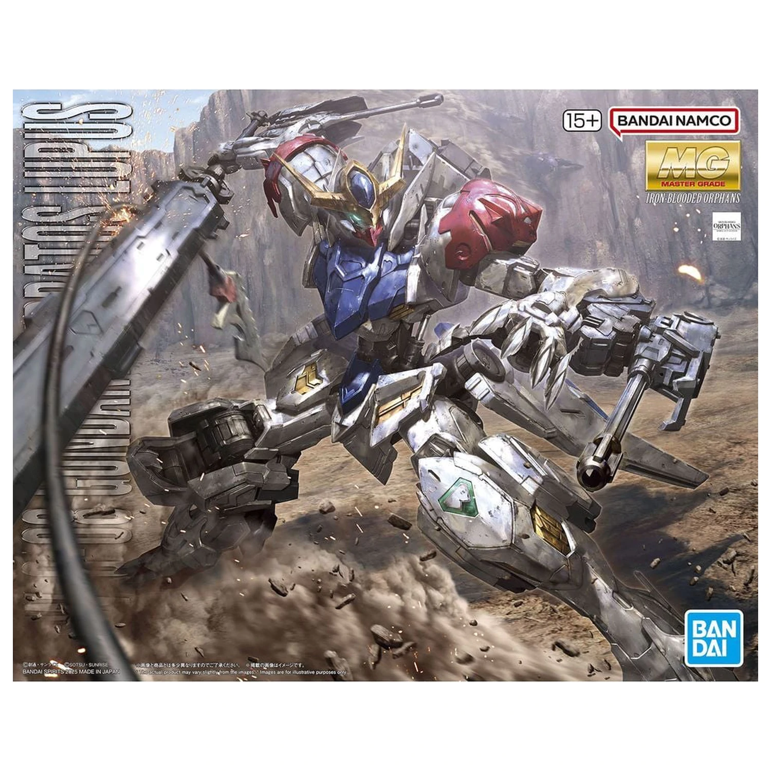 ASW-G-08 Gundam Barbatos Lupus komplet modela MG 1/100 fotografija proizvoda