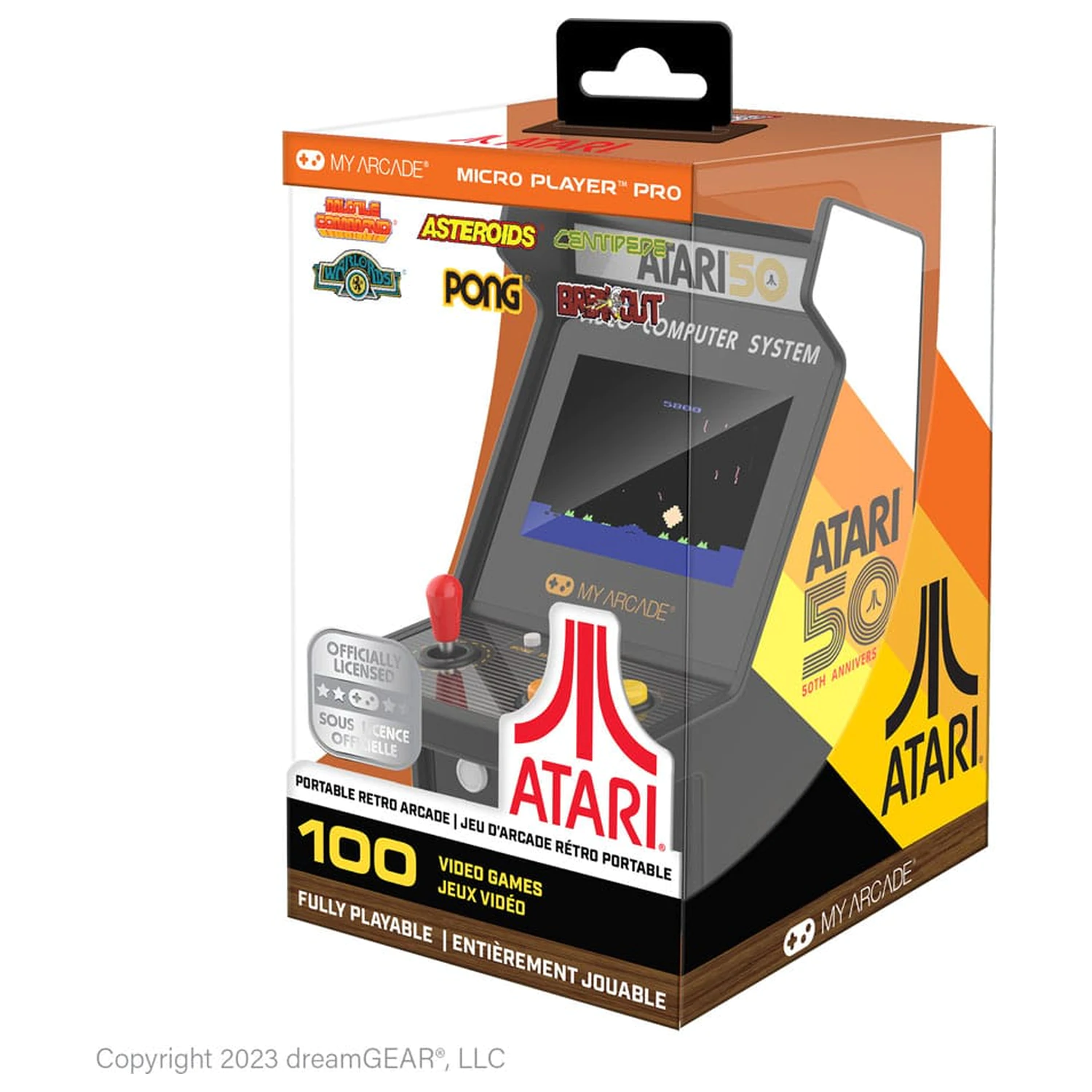 Atari Prijenosna Retro Arkada Mikro Igrač Pro fotografija proizvoda