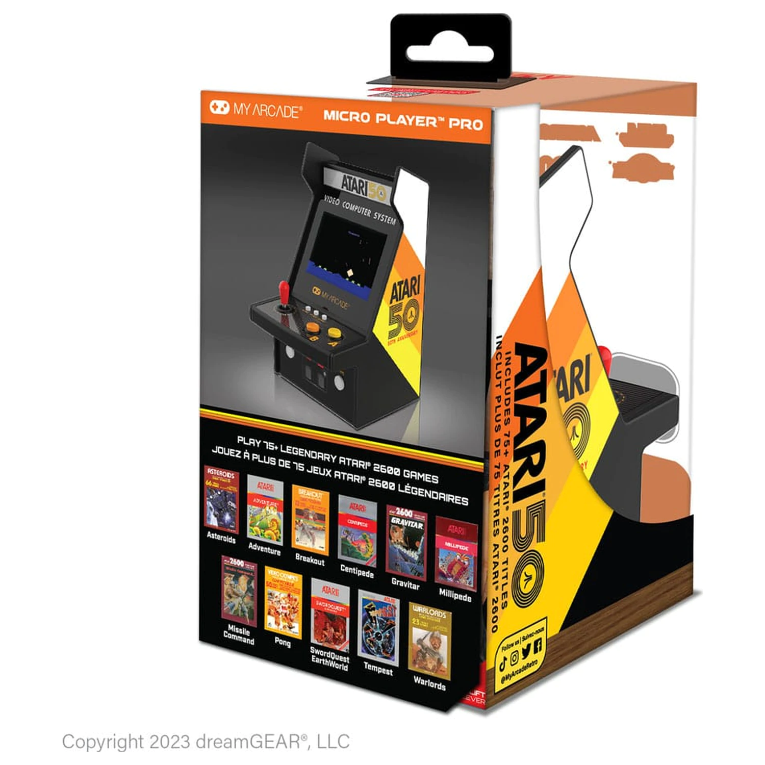 Atari Prijenosna Retro Arkada Mikro Igrač Pro fotografija proizvoda