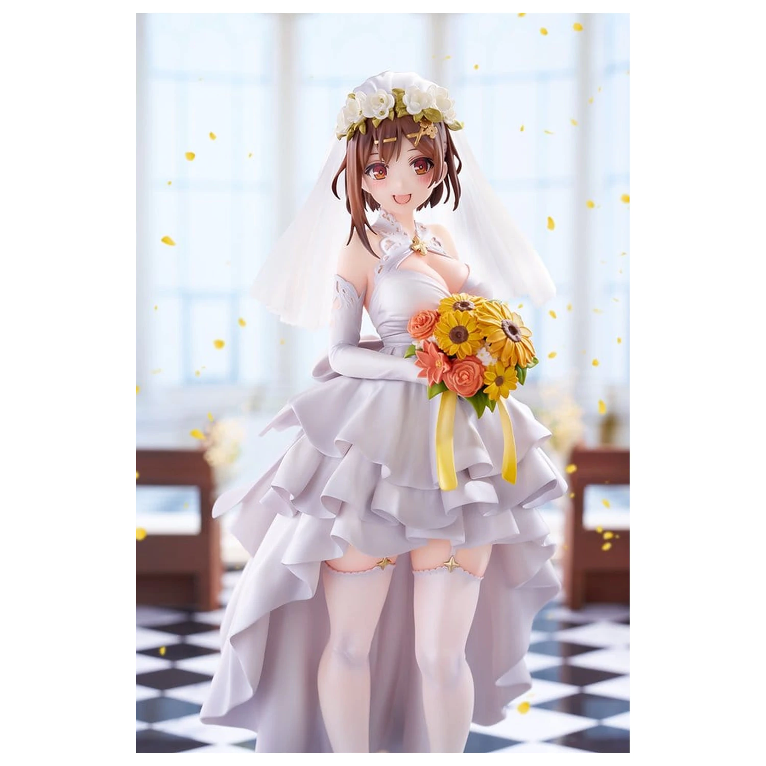 Atelier Ryza 3: Alchemist of the End & the Secret Key PVC figura 1/7 Ryza (Reisalin Stout) Wedding Style 25 cm fotografija proizvoda