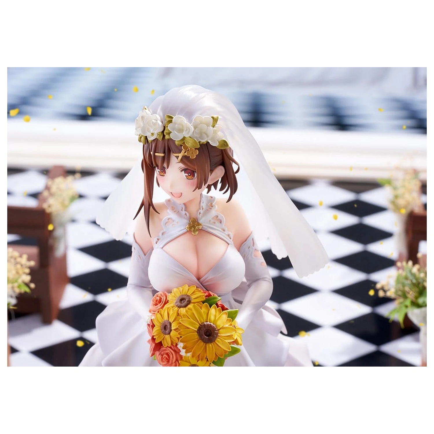 Atelier Ryza 3: Alchemist of the End & the Secret Key PVC figura 1/7 Ryza (Reisalin Stout) Wedding Style 25 cm fotografija proizvoda