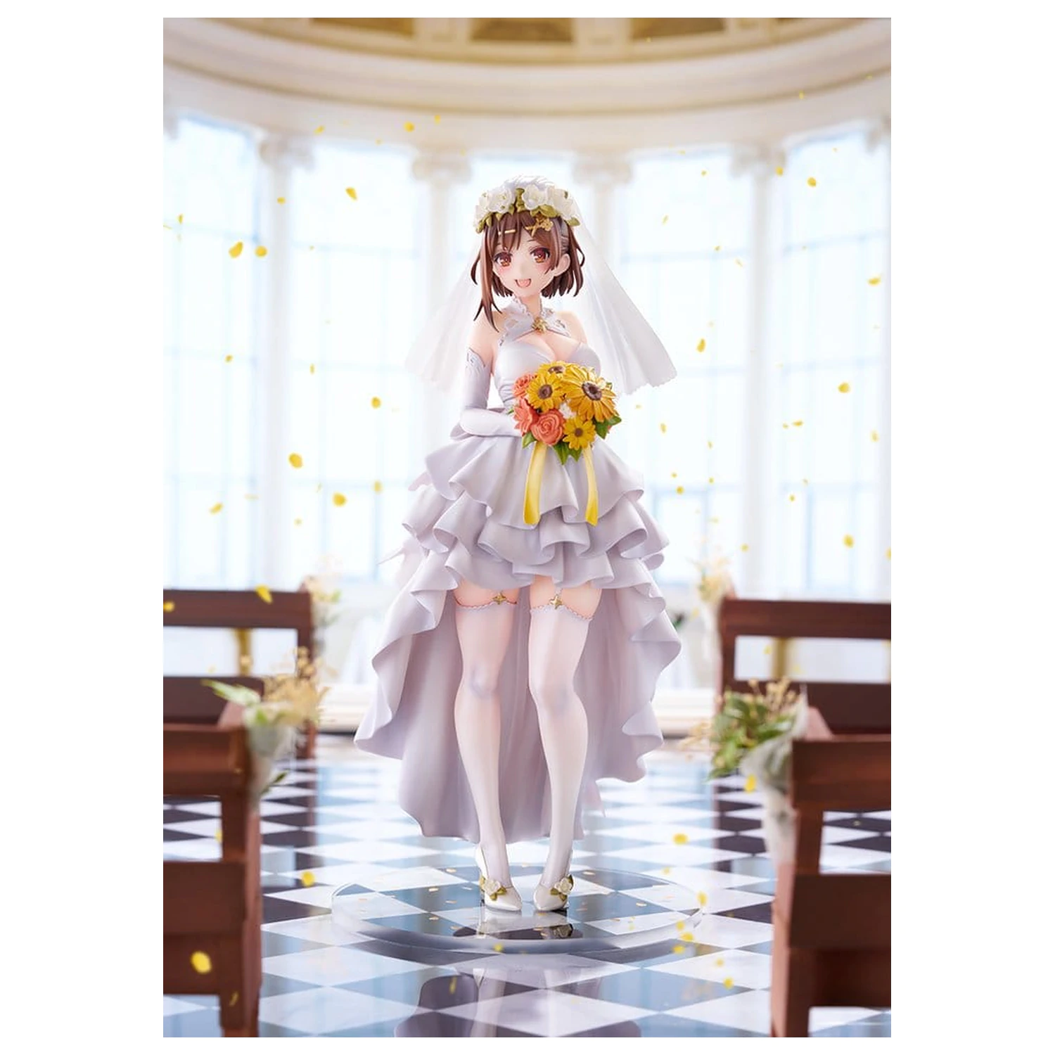 Atelier Ryza 3: Alchemist of the End & the Secret Key PVC figura 1/7 Ryza (Reisalin Stout) Wedding Style 25 cm fotografija proizvoda