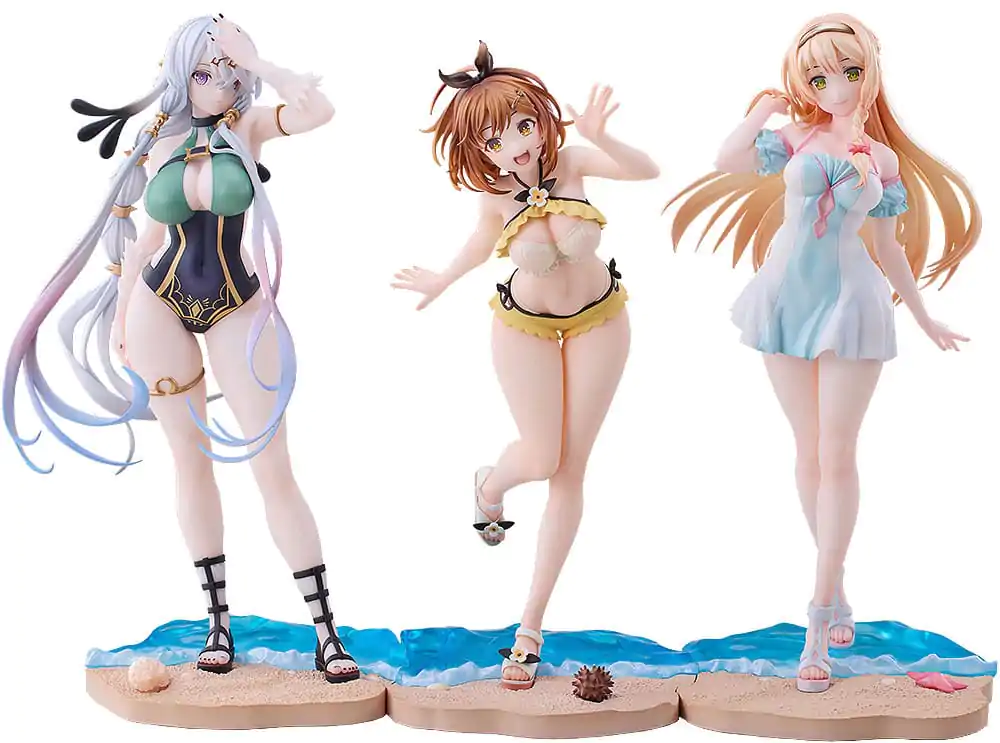 Atelier Ryza: Ever Darkness & the Secret Hideout PVC Kipići 3-Pack 1/7 Ryza, Klaudia, Lila: Swimsuit Ver. fotografija proizvoda