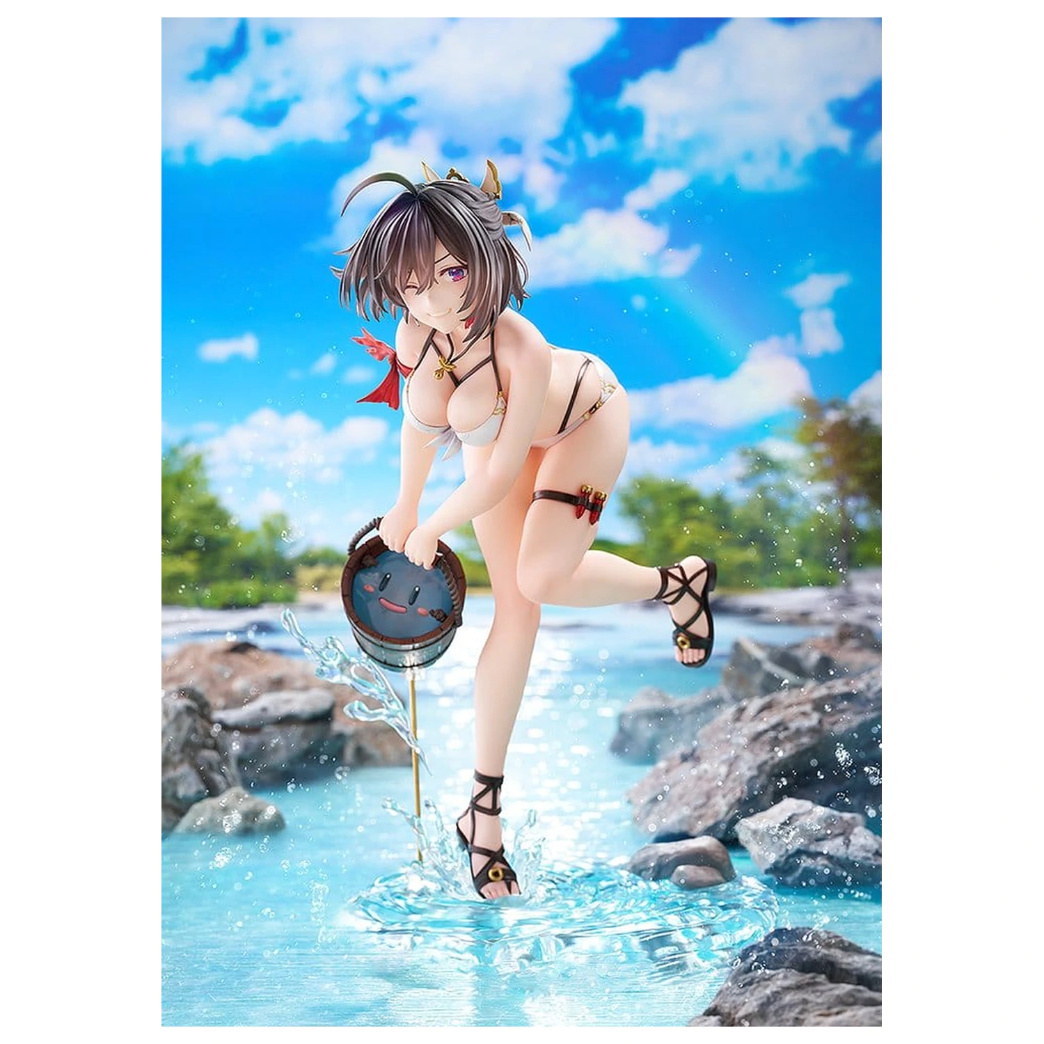 Atelier Yumia: The Alchemist of Memories & the Envisioned Land PVC figura 1/6 Yumia Liessfeldt: Playing in the Water Ver. 25 cm fotografija proizvoda