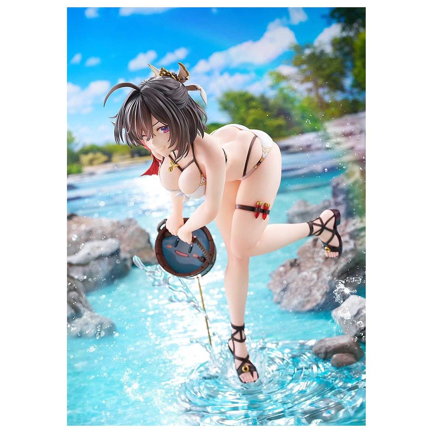 Atelier Yumia: The Alchemist of Memories & the Envisioned Land PVC figura 1/6 Yumia Liessfeldt: Playing in the Water Ver. 25 cm fotografija proizvoda