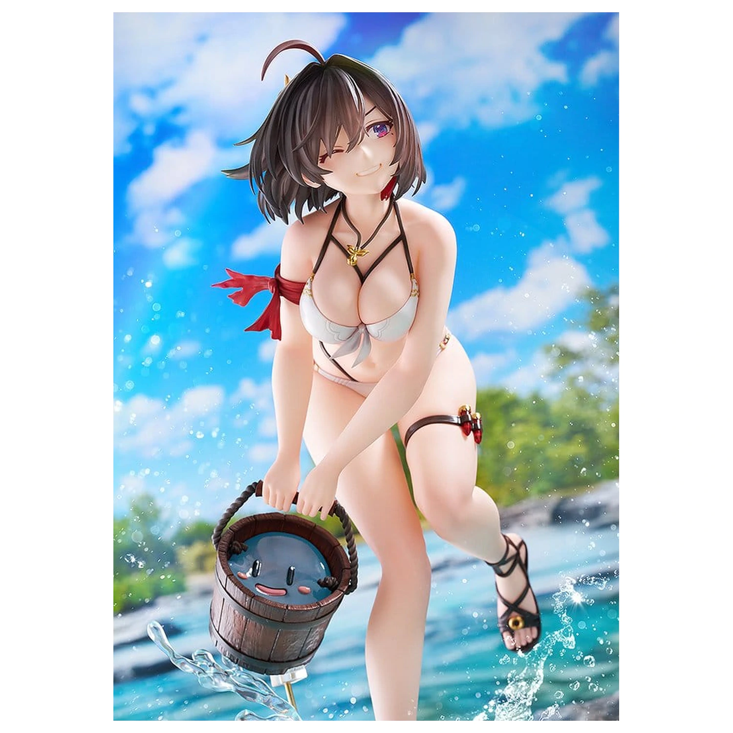 Atelier Yumia: The Alchemist of Memories & the Envisioned Land PVC figura 1/6 Yumia Liessfeldt: Playing in the Water Ver. 25 cm fotografija proizvoda