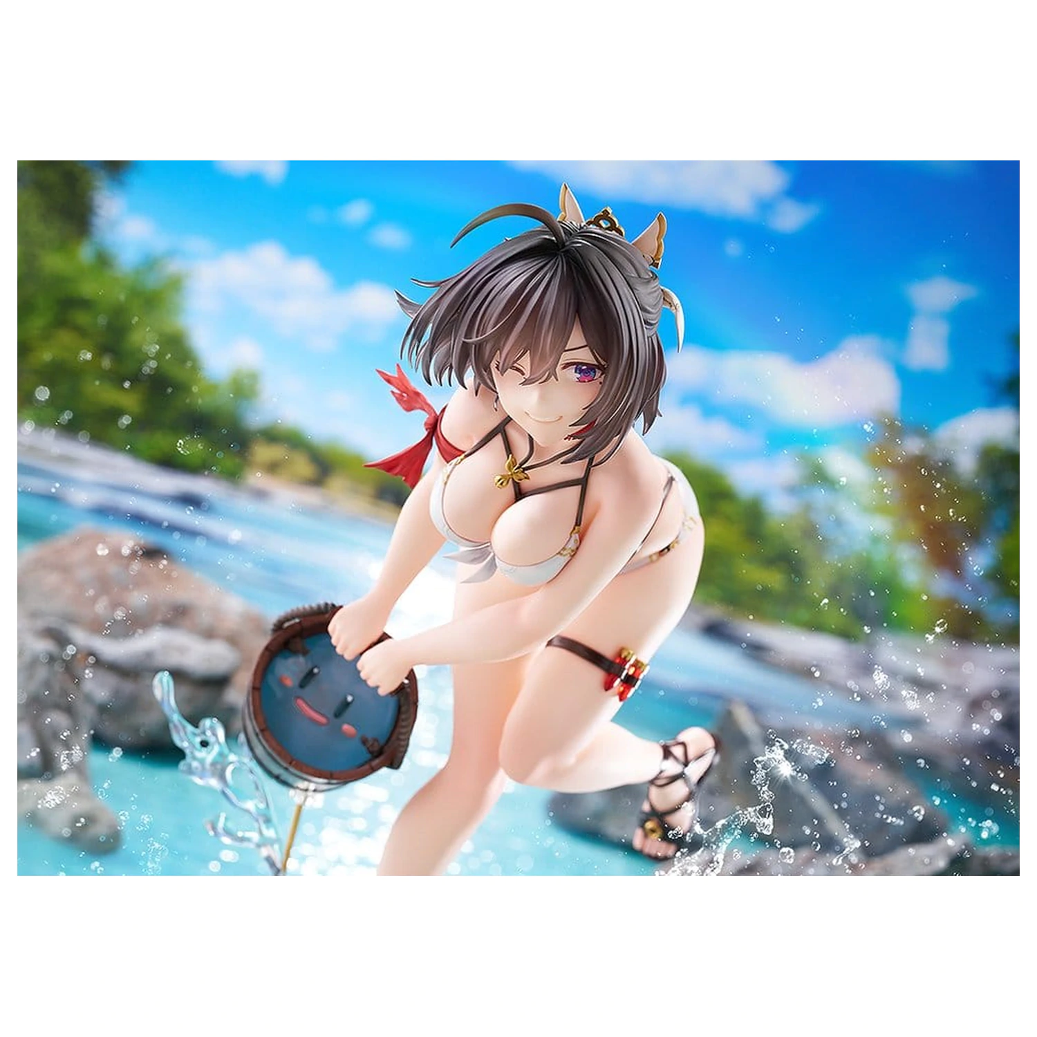 Atelier Yumia: The Alchemist of Memories & the Envisioned Land PVC figura 1/6 Yumia Liessfeldt: Playing in the Water Ver. 25 cm fotografija proizvoda