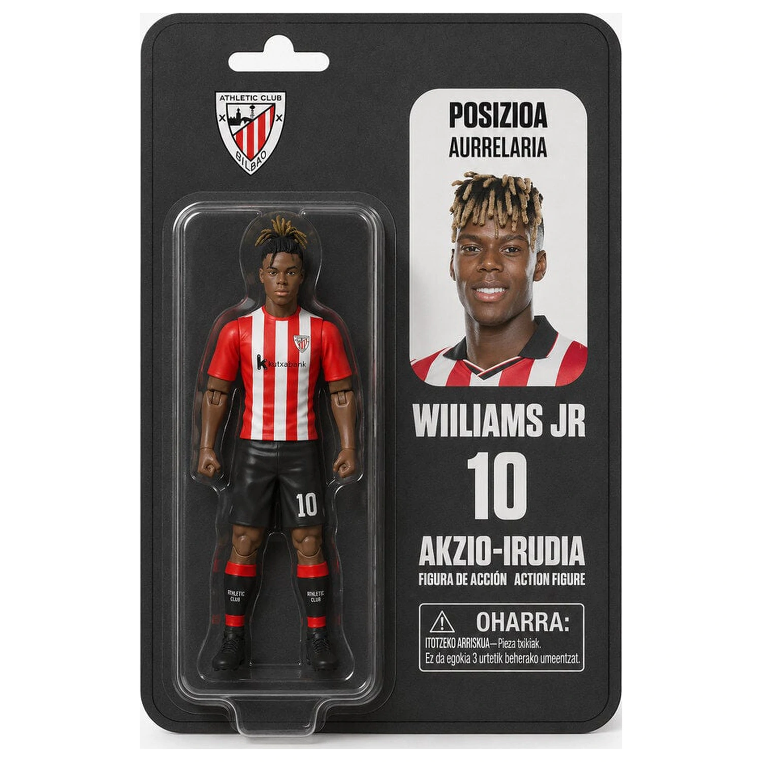 Athletic Club Bilbao Williams Jr akcijska figura 10 cm fotografija proizvoda
