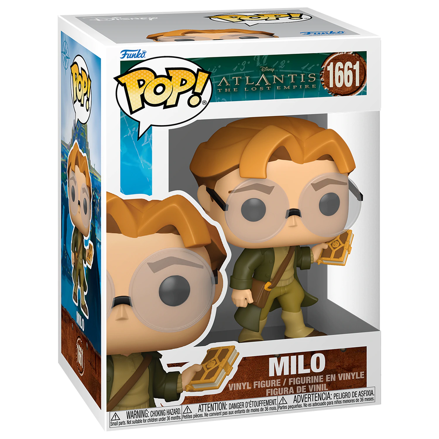 Atlantis: The Lost Empire Funko POP! Vinilna figura Milo 9 cm fotografija proizvoda