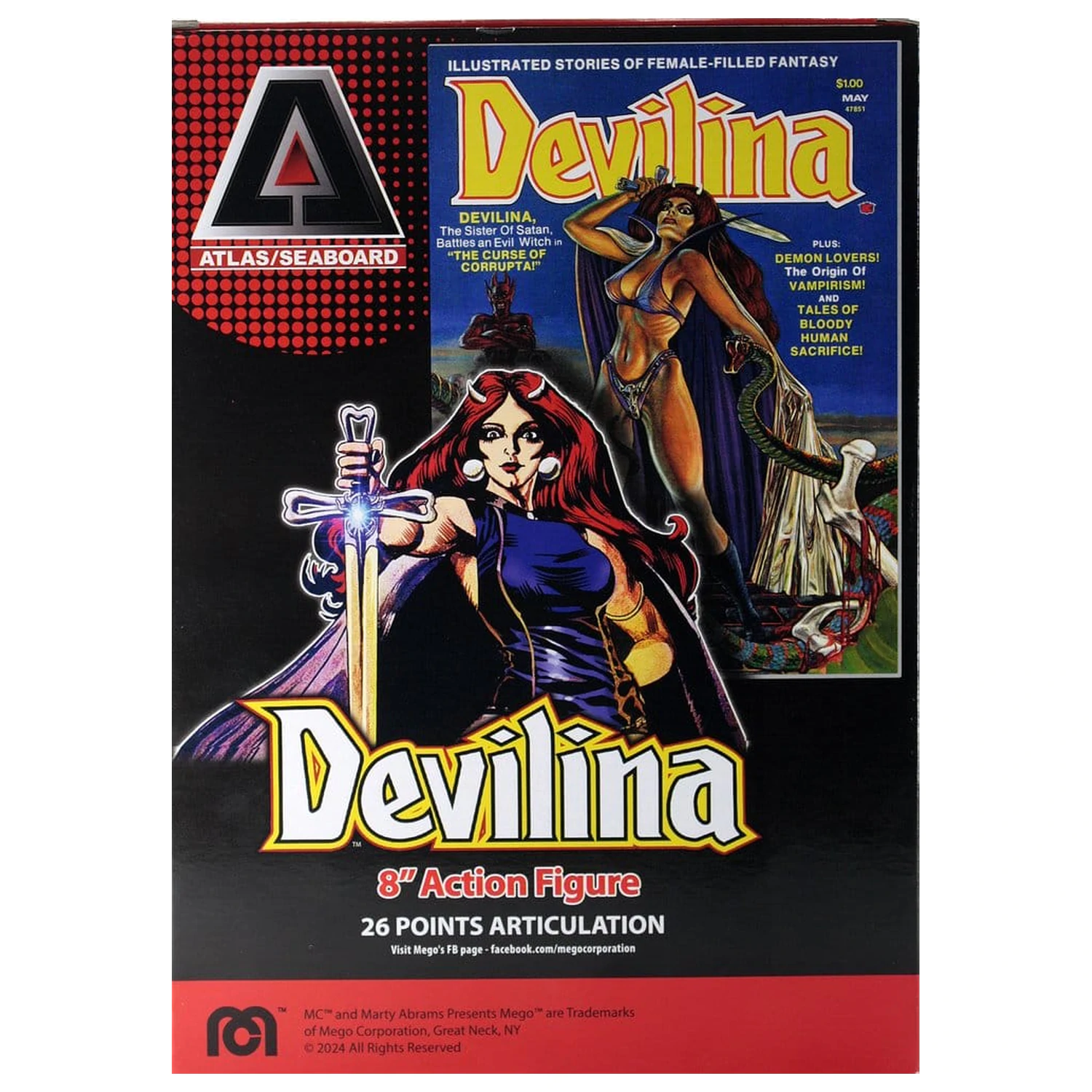 Atlas Comics Action figura Devilina 20 cm fotografija proizvoda