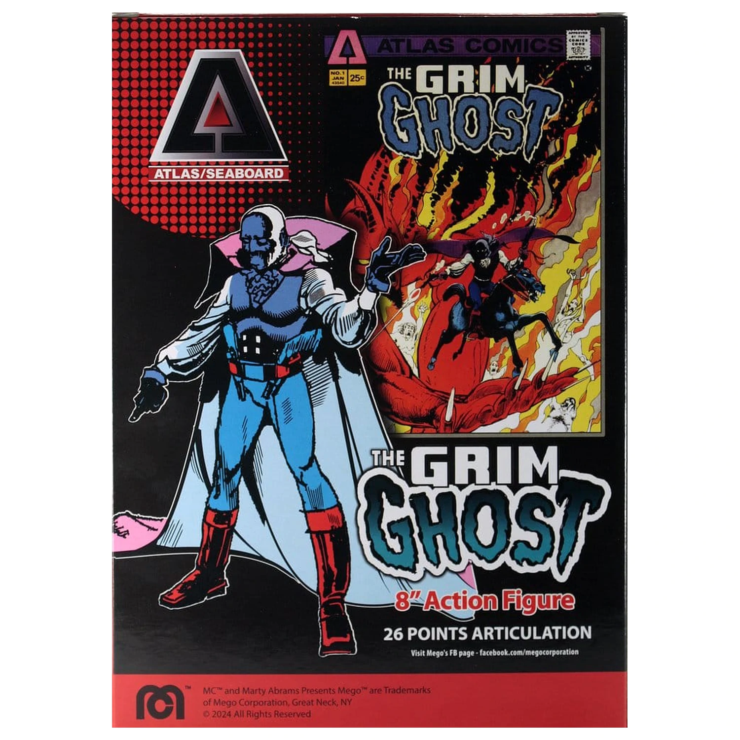 Atlas Comics Action figura Grim Ghost 20 cm fotografija proizvoda
