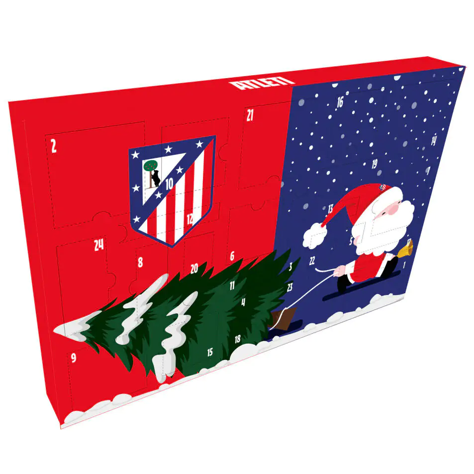 Atletico de Madrid adventski kalendar fotografija proizvoda