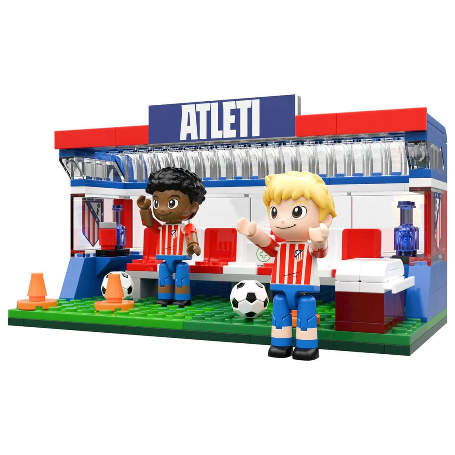 Atletico de Madrid set klupe s figuricama, 184 komada fotografija proizvoda