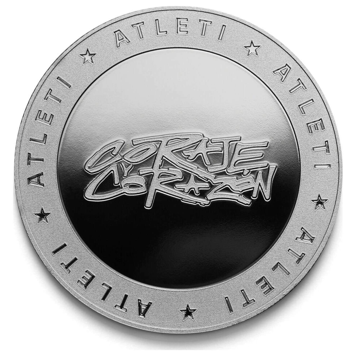 Atletico de Madrid Courage and Heart komemorativni novčić fotografija proizvoda