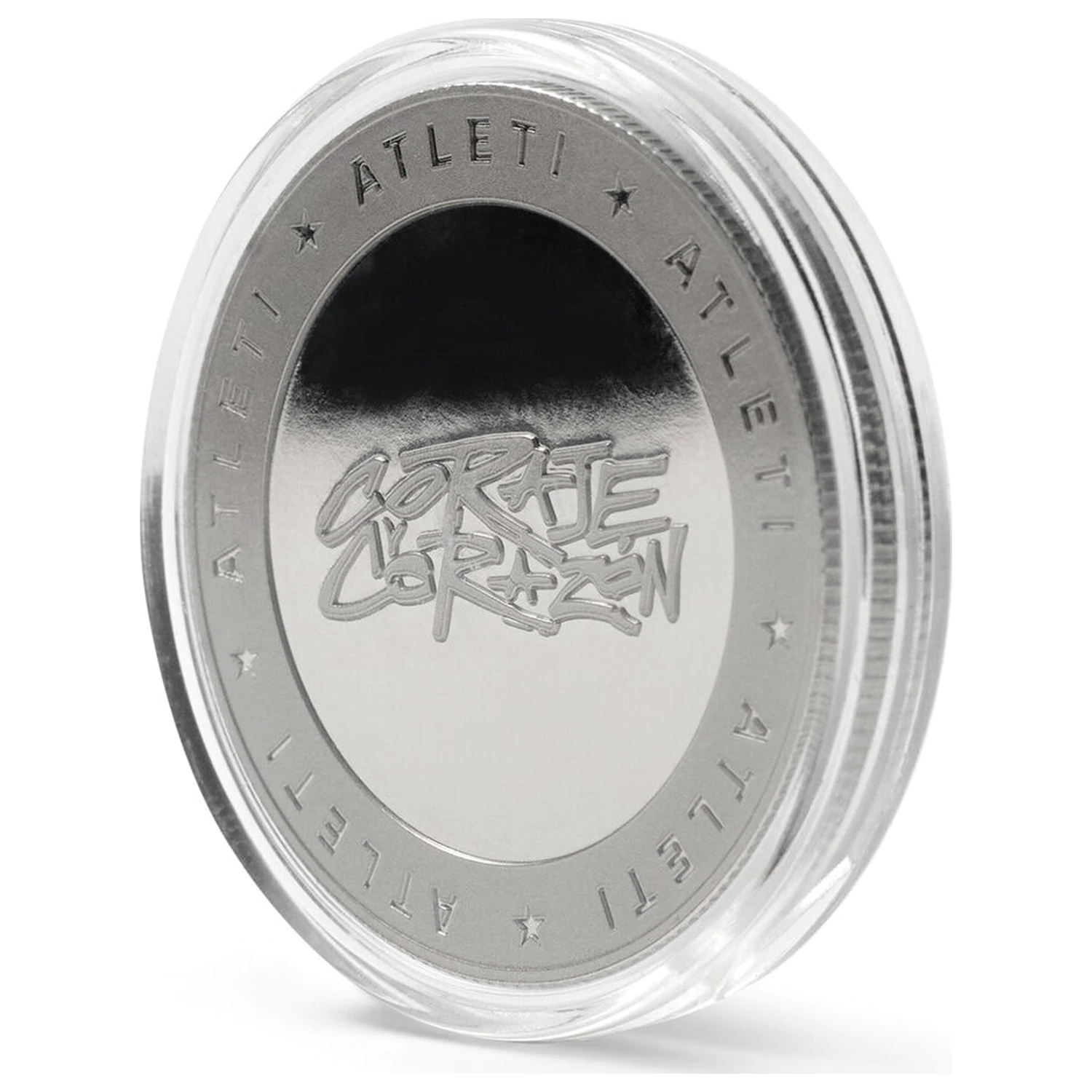 Atletico de Madrid Courage and Heart komemorativni novčić fotografija proizvoda