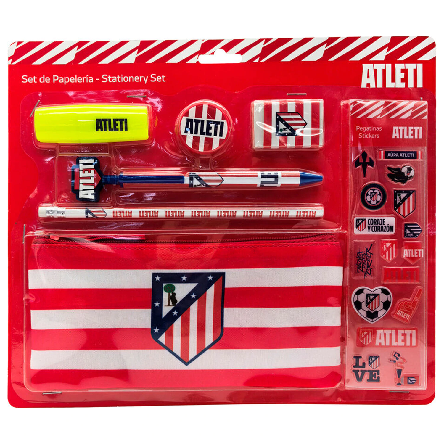 Atletico de Madrid Set uredskog pribora fotografija proizvoda
