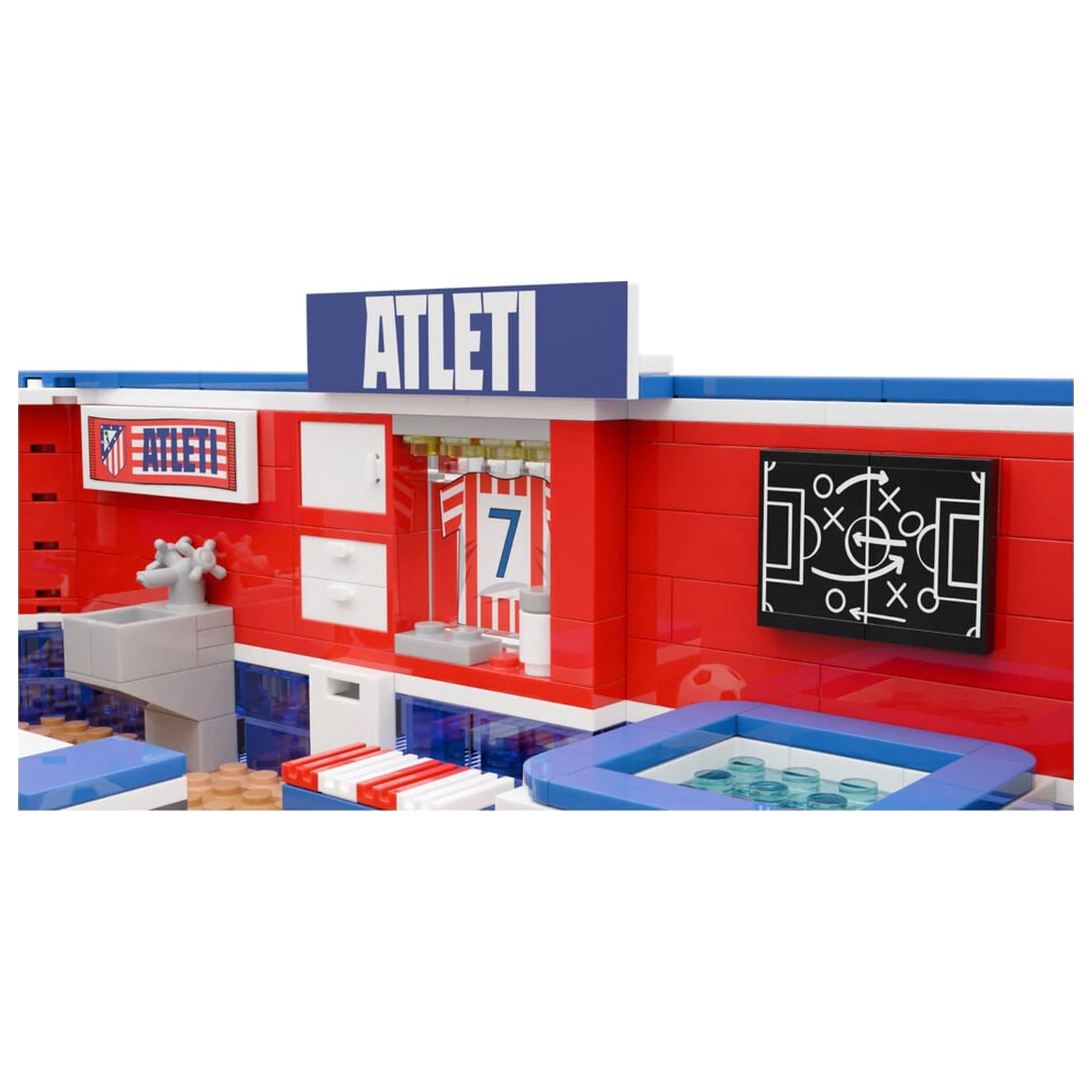 Atletico de Madrid set svlačionice s figuricom 439 kom. fotografija proizvoda