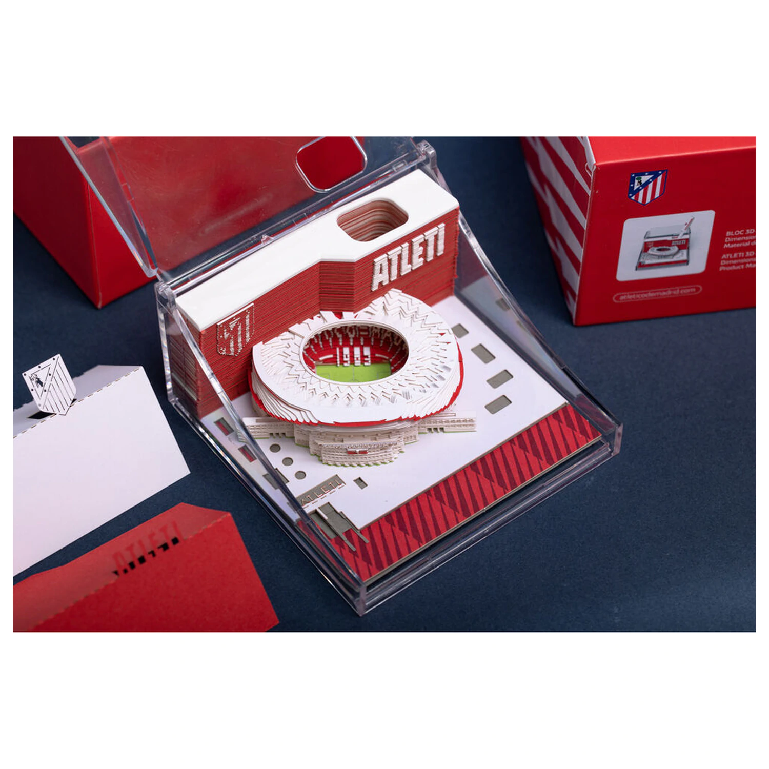 Atletico de Madrid Metropolitano 3D bilježnica fotografija proizvoda
