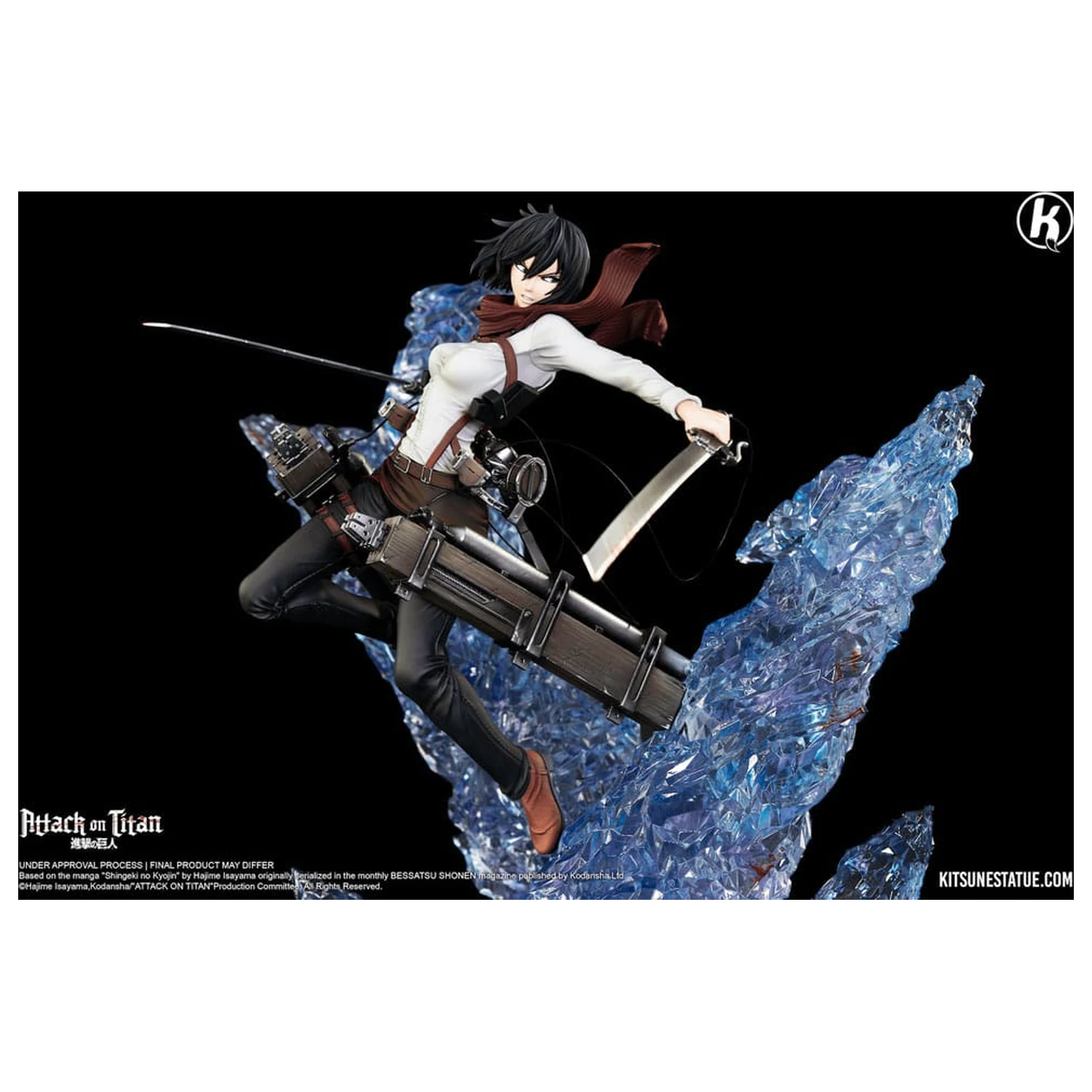 Attack on Titan kip 1/6 Mikasa Ackerman 39 cm fotografija proizvoda