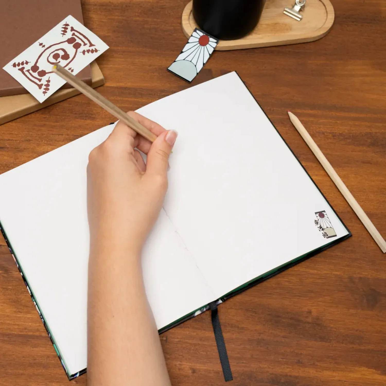 Demon Slayer Kimetsu no Yaiba A5 premium bilježnica fotografija proizvoda