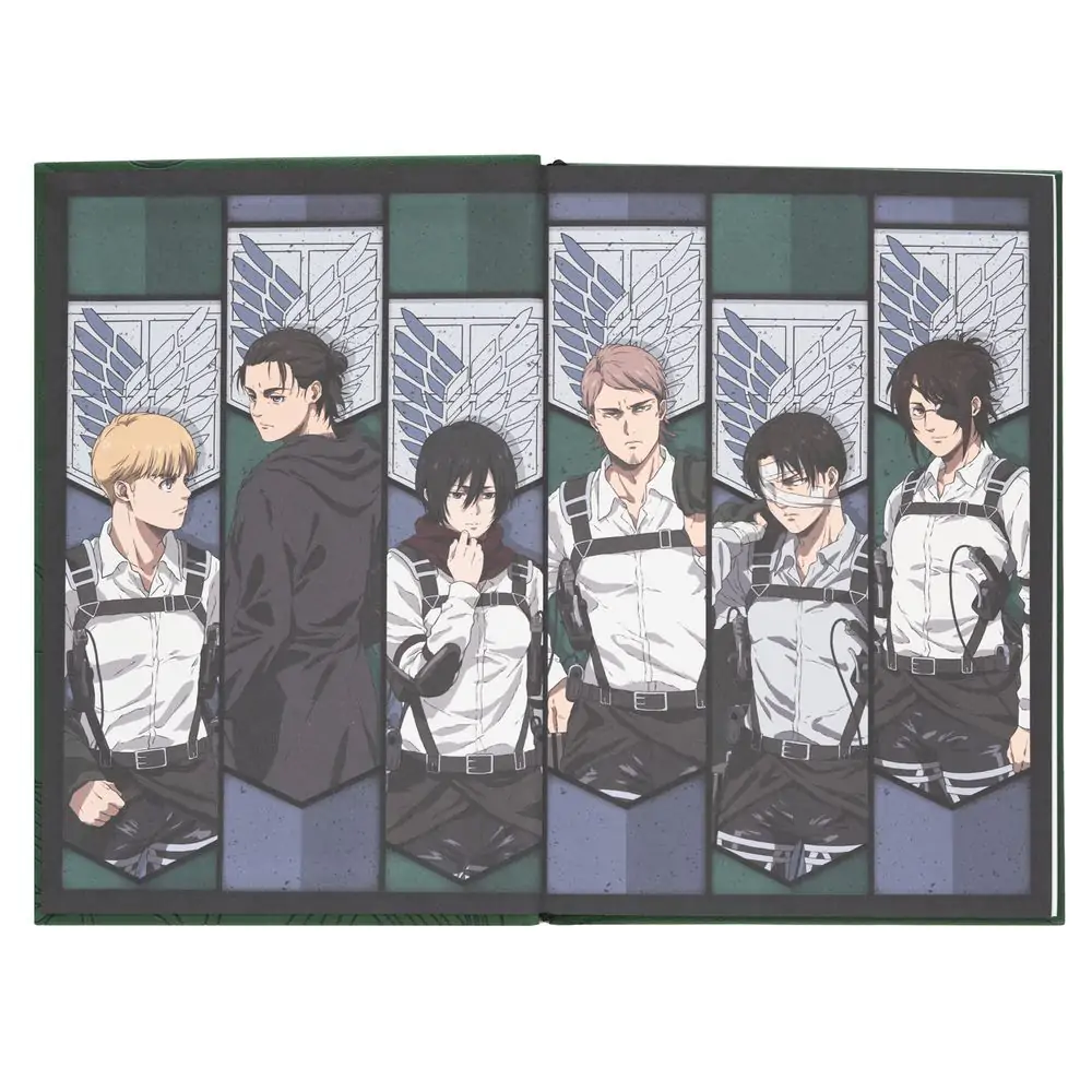 Attack on Titan A5 premium bilježnica fotografija proizvoda