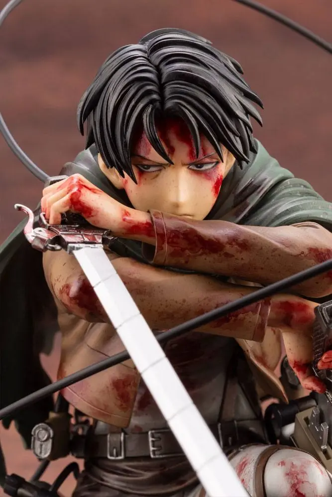 Attack on Titan ARTFXJ Kip 1/7 Levi Fortitude Ver. 17 cm fotografija proizvoda