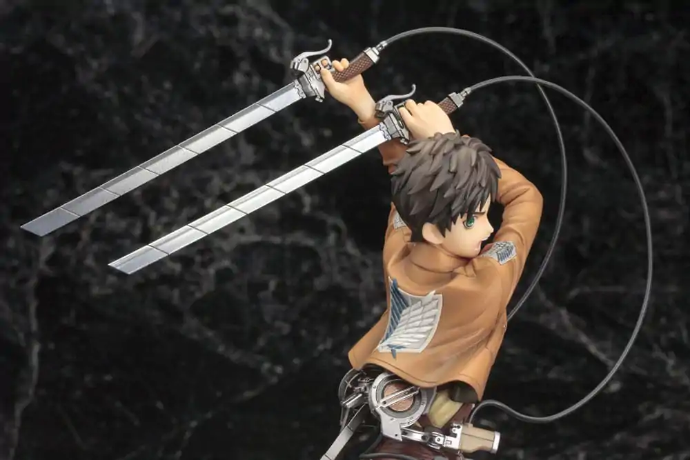 Attack on Titan ARTFXJ Kip 1/8 Eren Yeager Renewal Package Ver. 26 cm fotografija proizvoda