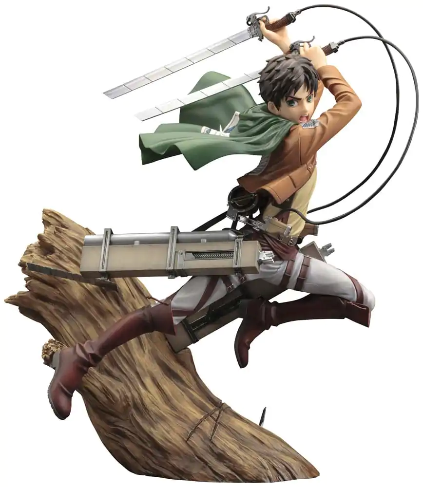 Attack on Titan ARTFXJ Kip 1/8 Eren Yeager Renewal Package Ver. 26 cm fotografija proizvoda