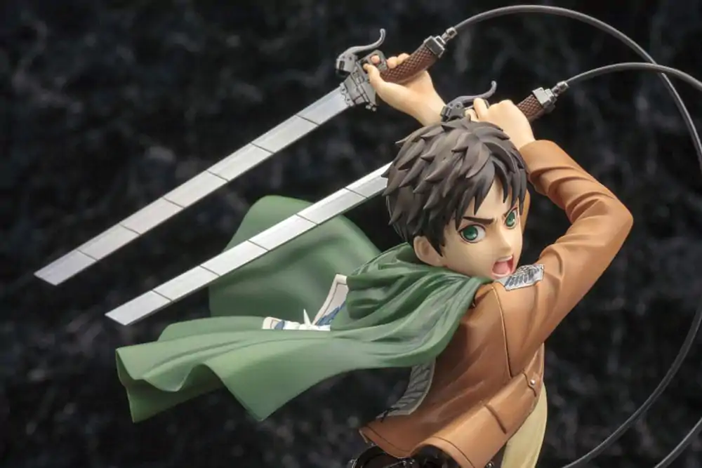 Attack on Titan ARTFXJ Kip 1/8 Eren Yeager Renewal Package Ver. 26 cm fotografija proizvoda