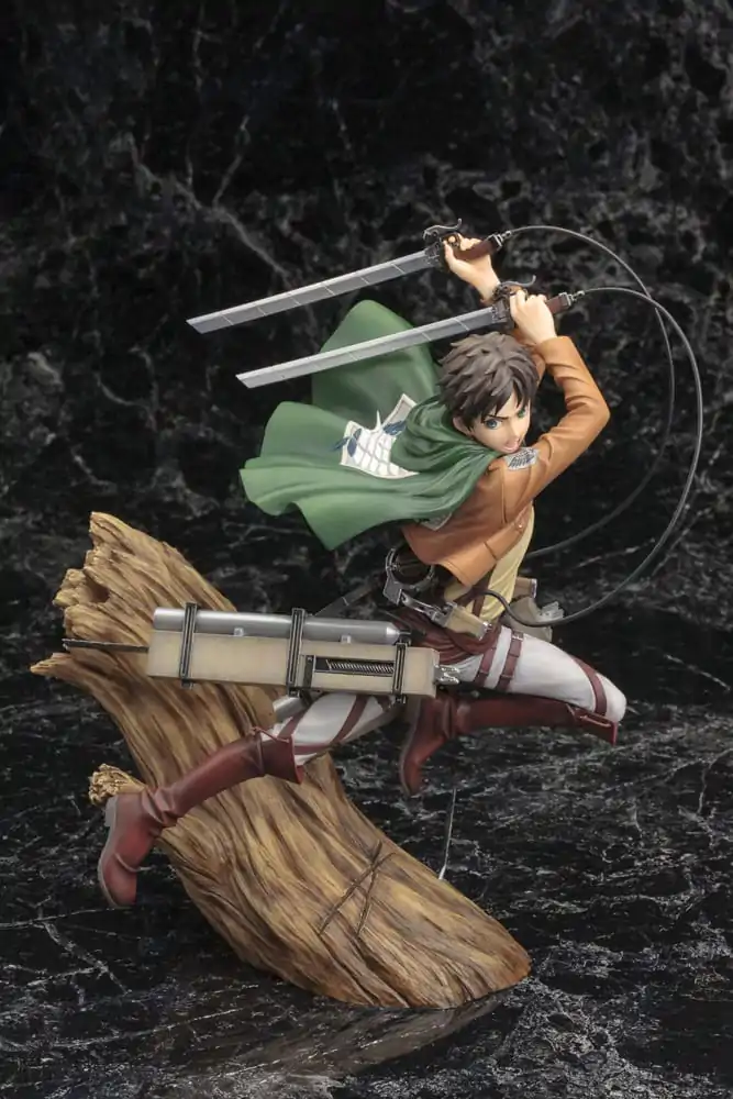 Attack on Titan ARTFXJ Kip 1/8 Eren Yeager Renewal Package Ver. 26 cm fotografija proizvoda