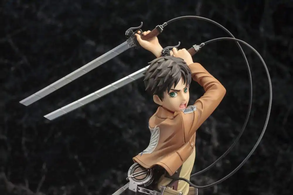 Attack on Titan ARTFXJ Kip 1/8 Eren Yeager Renewal Package Ver. 26 cm fotografija proizvoda