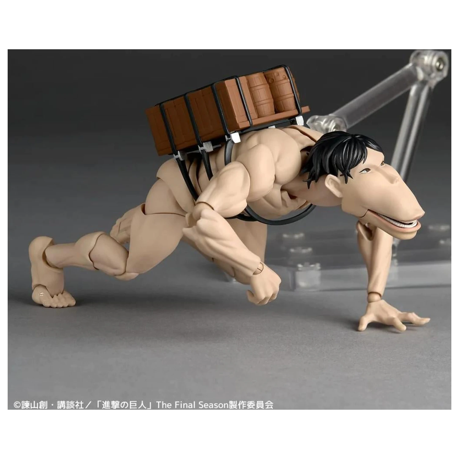 Attack on Titan Cart Titan Figurica Revoltech A.Y. 13 cm fotografija proizvoda