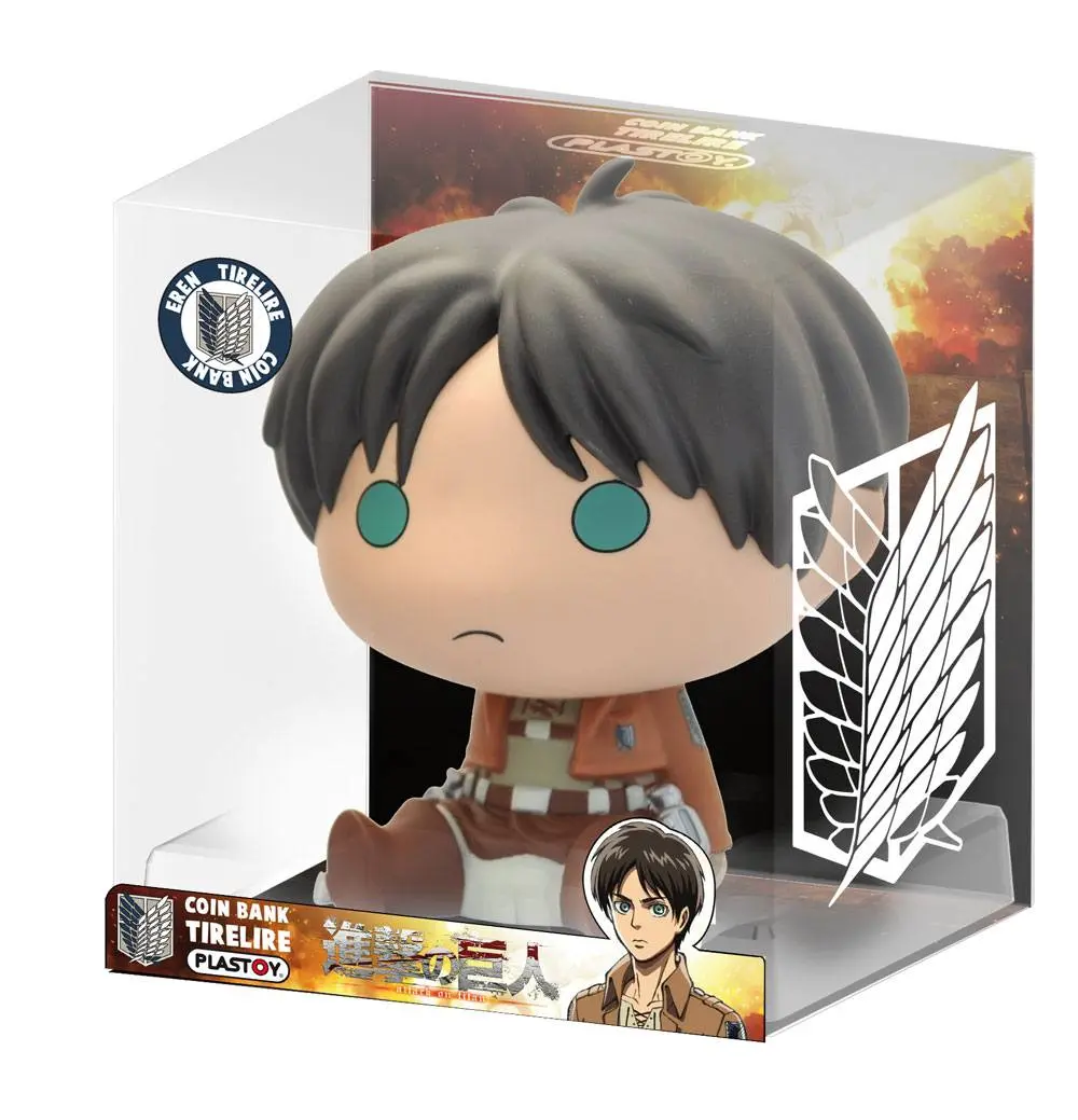 Attack on Titan Chibi Poprsje Kasica Eren 16 cm fotografija proizvoda