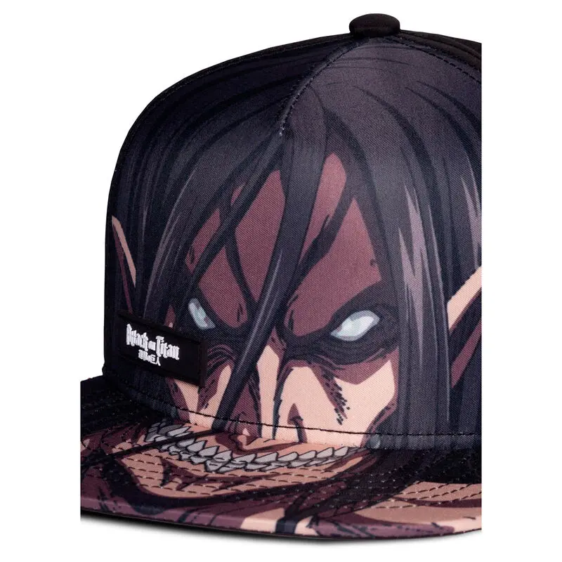 Attack on Titan Snapback Šilterica Eren Jaeger Titan fotografija proizvoda