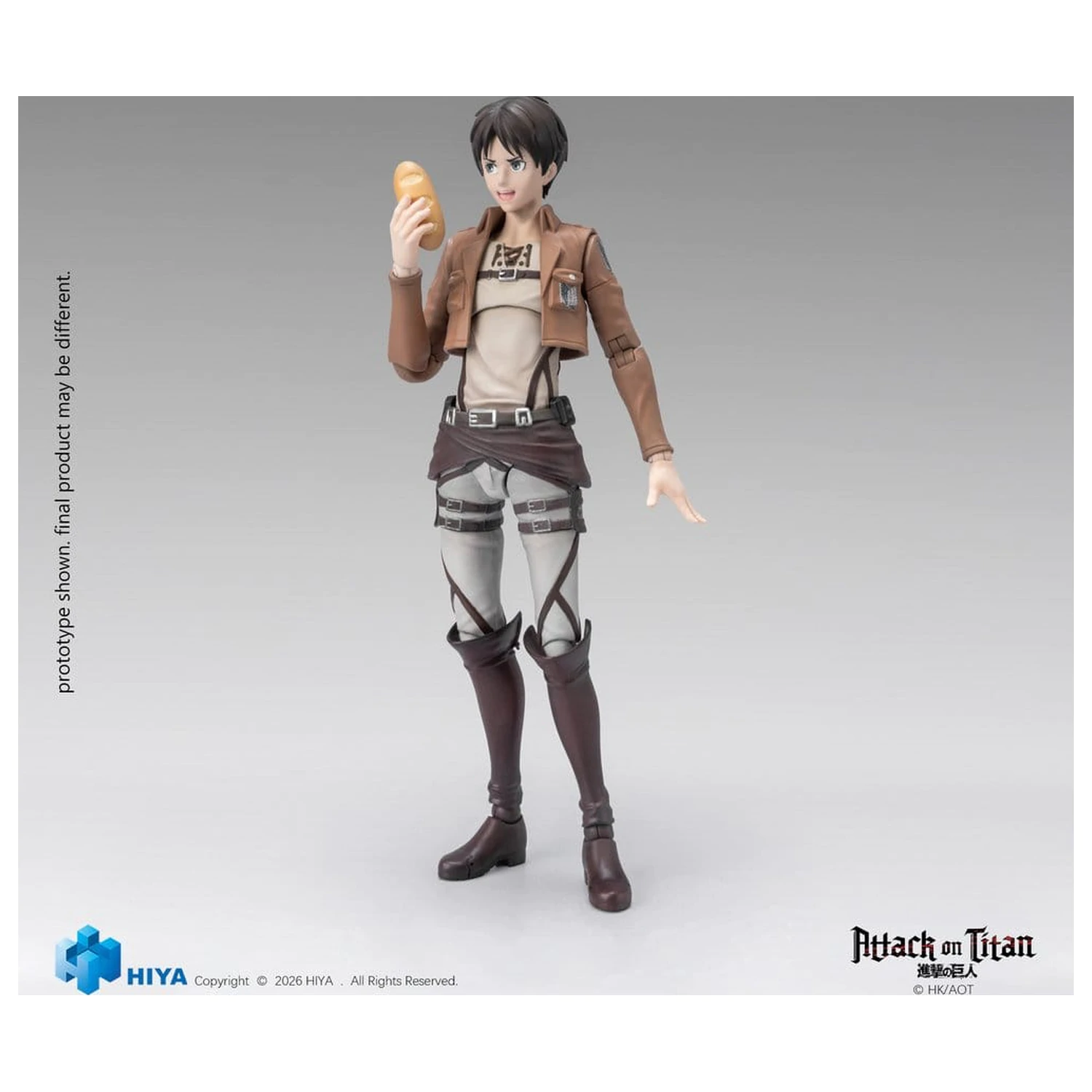 Attack on Titan Exquisite Basic Series akcijska figura 1/12 Eren Yeager 15 cm fotografija proizvoda