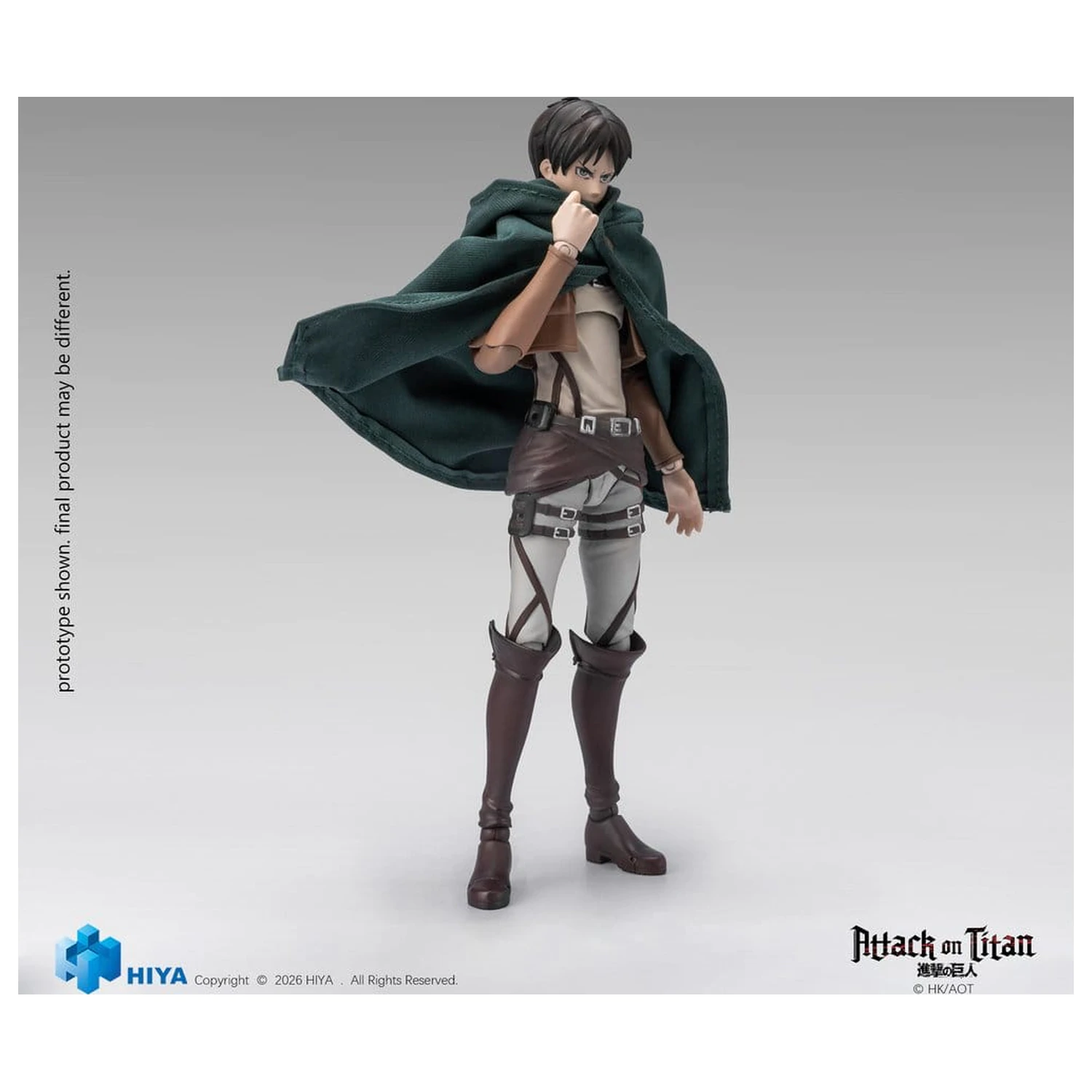 Attack on Titan Exquisite Basic Series akcijska figura 1/12 Eren Yeager 15 cm fotografija proizvoda