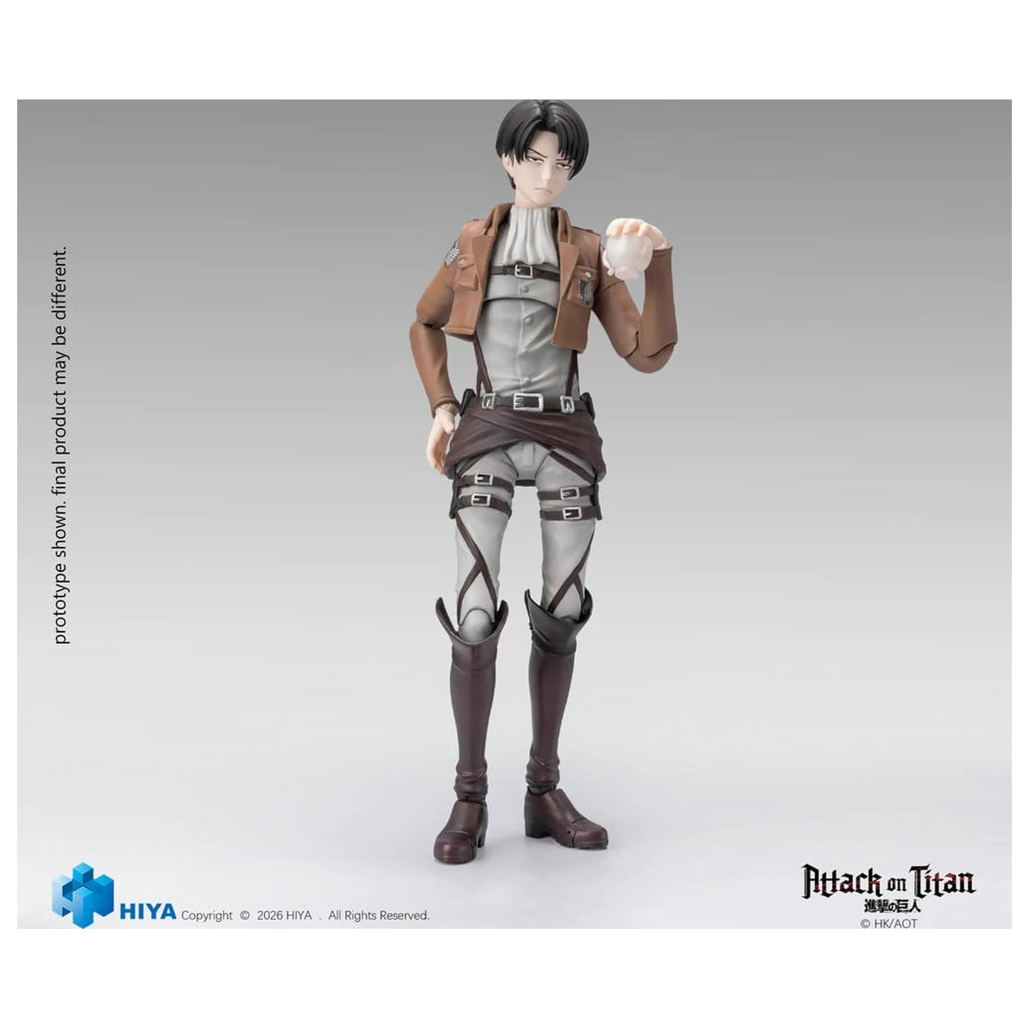 Attack on Titan Exquisite Basic Series Akcijska Figura 1/12 Levi Ackerman 15 cm fotografija proizvoda