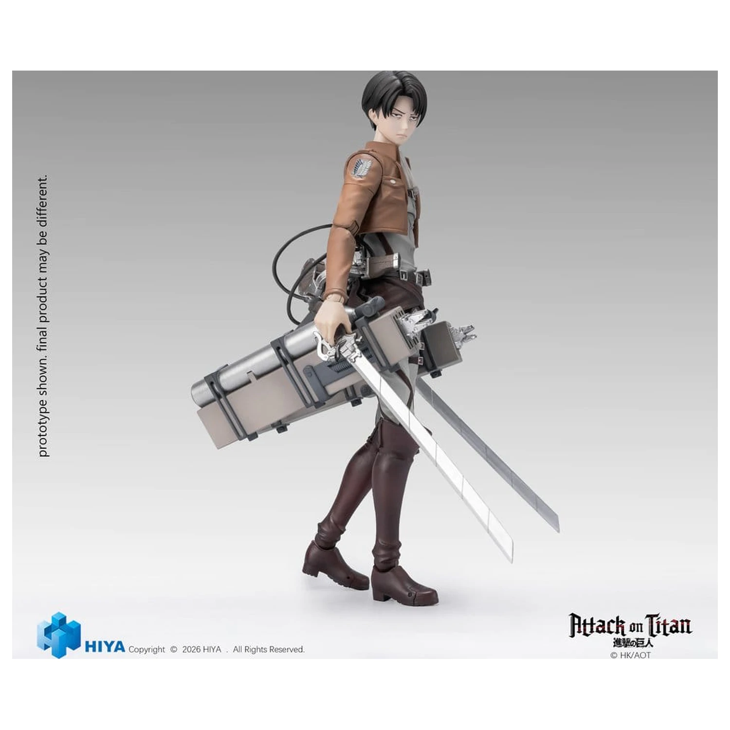 Attack on Titan Exquisite Basic Series Akcijska Figura 1/12 Levi Ackerman 15 cm fotografija proizvoda
