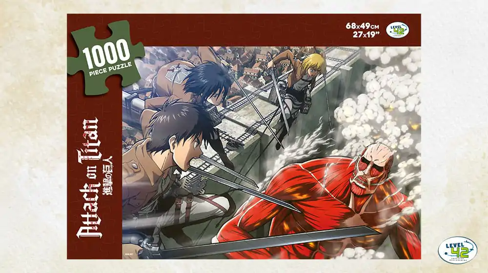 Attack on Titan Puzzle Fight (1000 dijelova) fotografija proizvoda