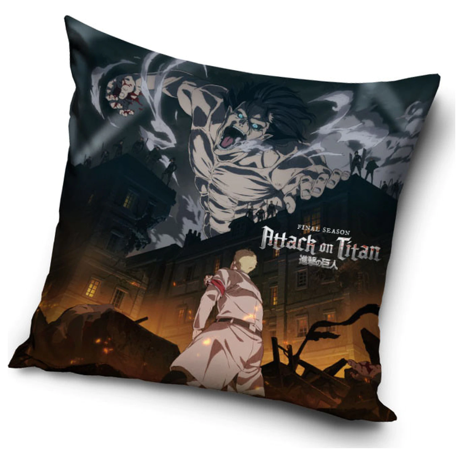 Attack on Titan Final jastučnica fotografija proizvoda