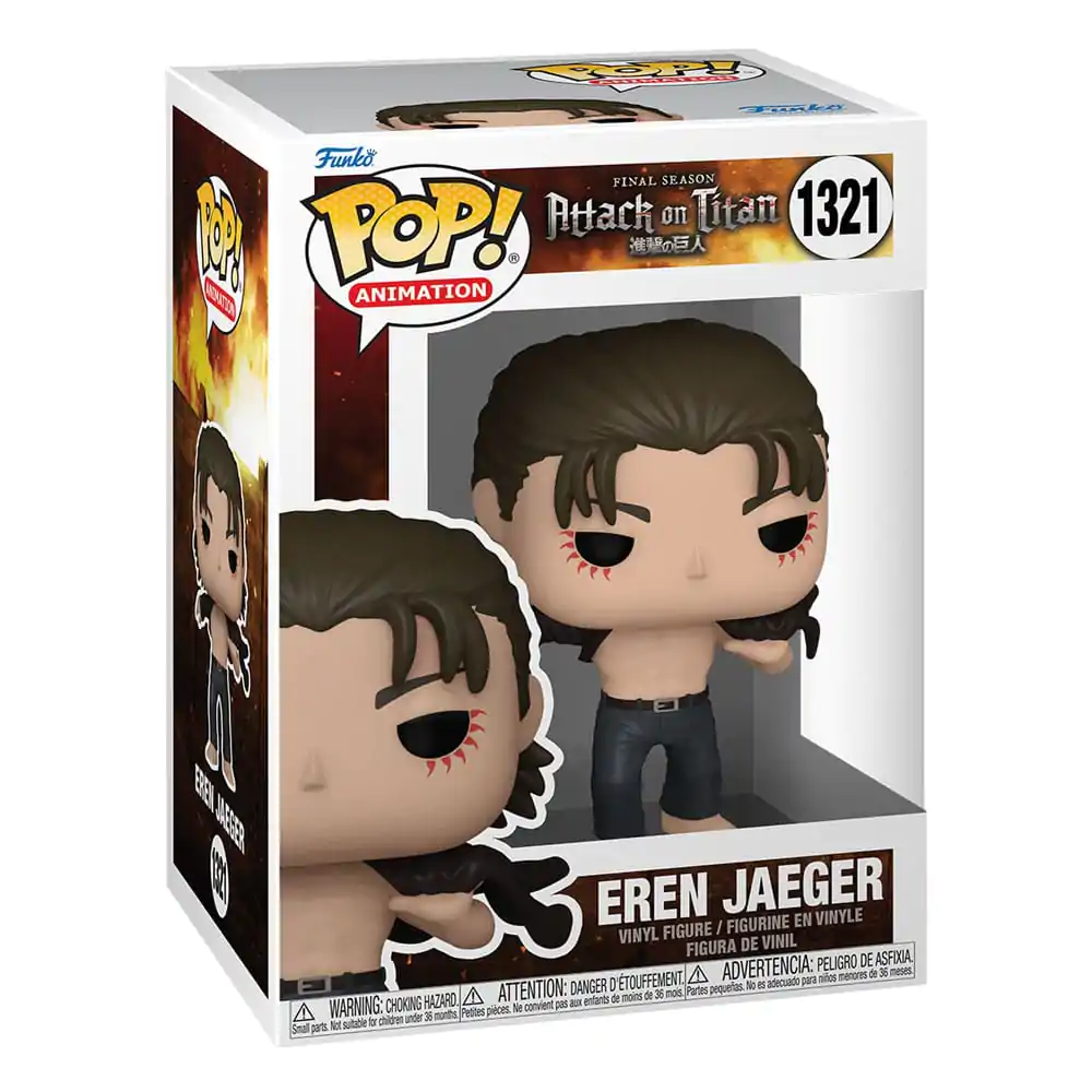 Attack on Titan POP! Animation Vinyl figura Eren Jeager 9 cm fotografija proizvoda