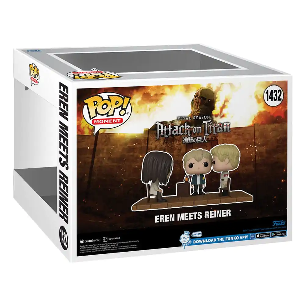 Attack on Titan POP! Moment Vinyl Figure Eren meets Reiner 9 cm fotografija proizvoda