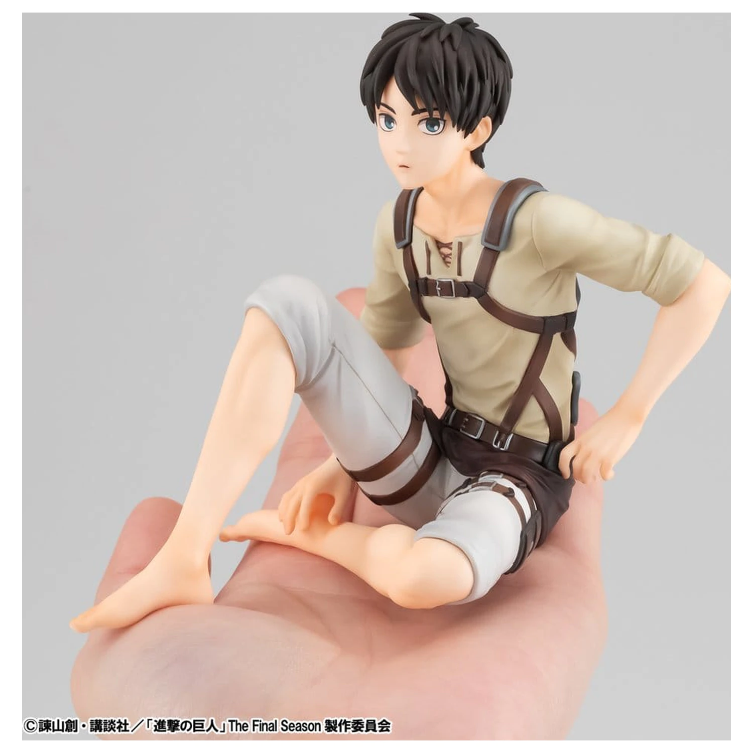 Attack on Titan G.E.M. Series PVC Figurice, paket od 2 komada Eren Yeager & Squad Captain Levi Palm Size fotografija proizvoda
